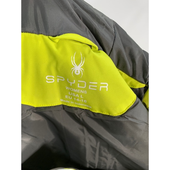 Spyder Women's Insulated Hooded Ski Hayden Jacket - Picture 8 of 8